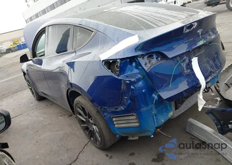 2021 Tesla Model Y Long Range Dual Motor All-Wheel Drive из США, поврежденный, VIN 5YJYGDEE8MF061565